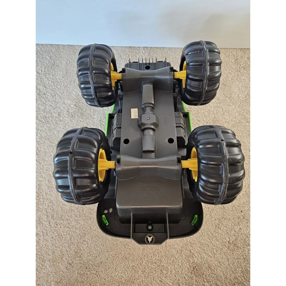Vintage Little Tikes Rugged Riggz Green Monster Truck Toy Made In Late 1990s